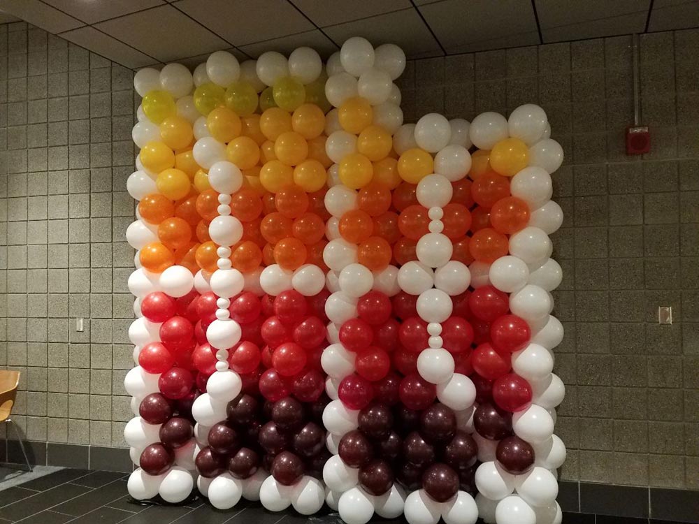 Jazz - city balloon wall